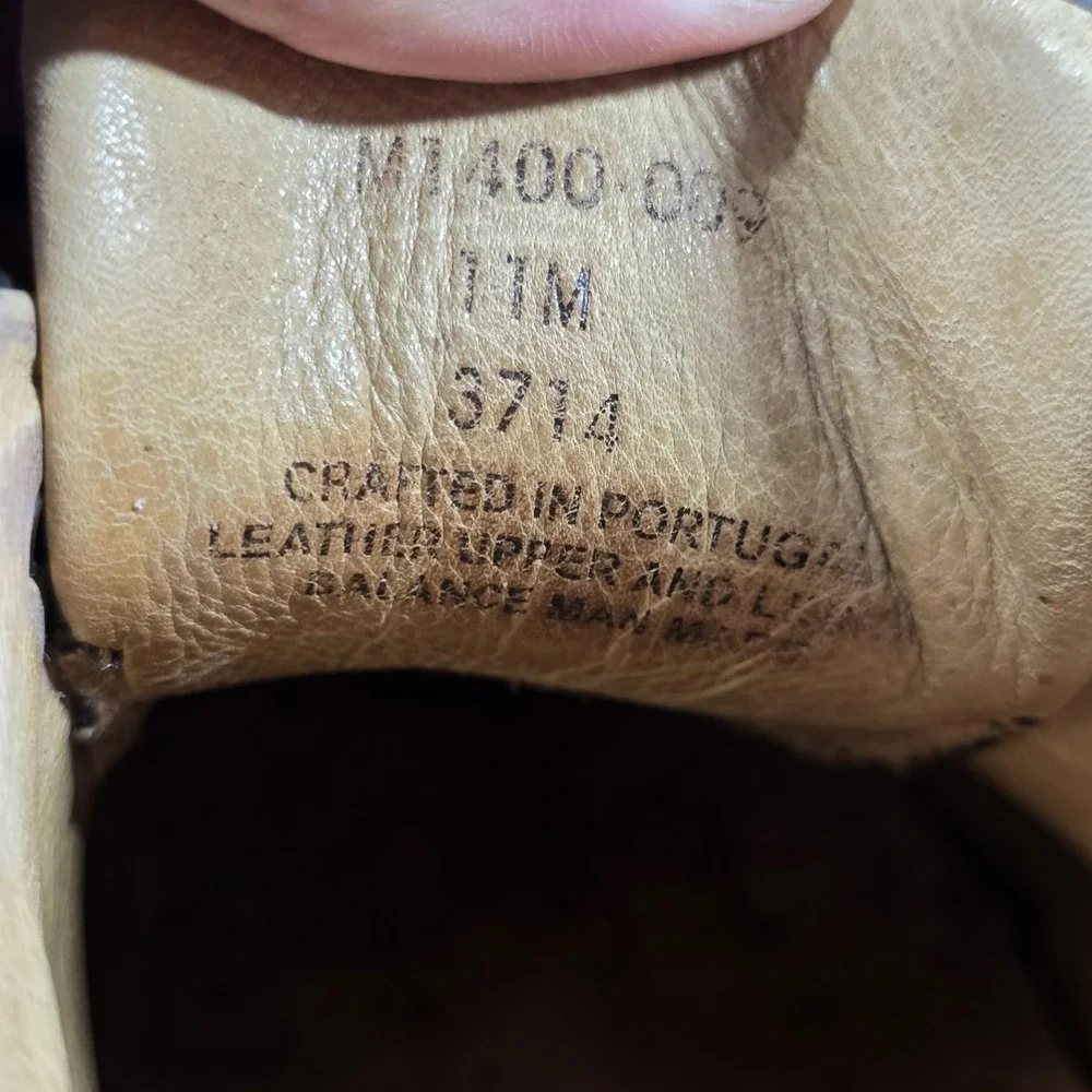 Samuel Hubbard Chukka Boots Mens Size 11 Brown Leather Vibram Sole M1400-009‎